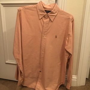 Salmon Oxford Button Down